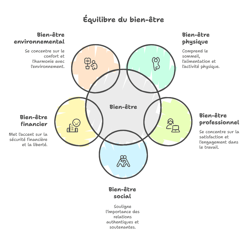 23 les 5 cercles du bien être