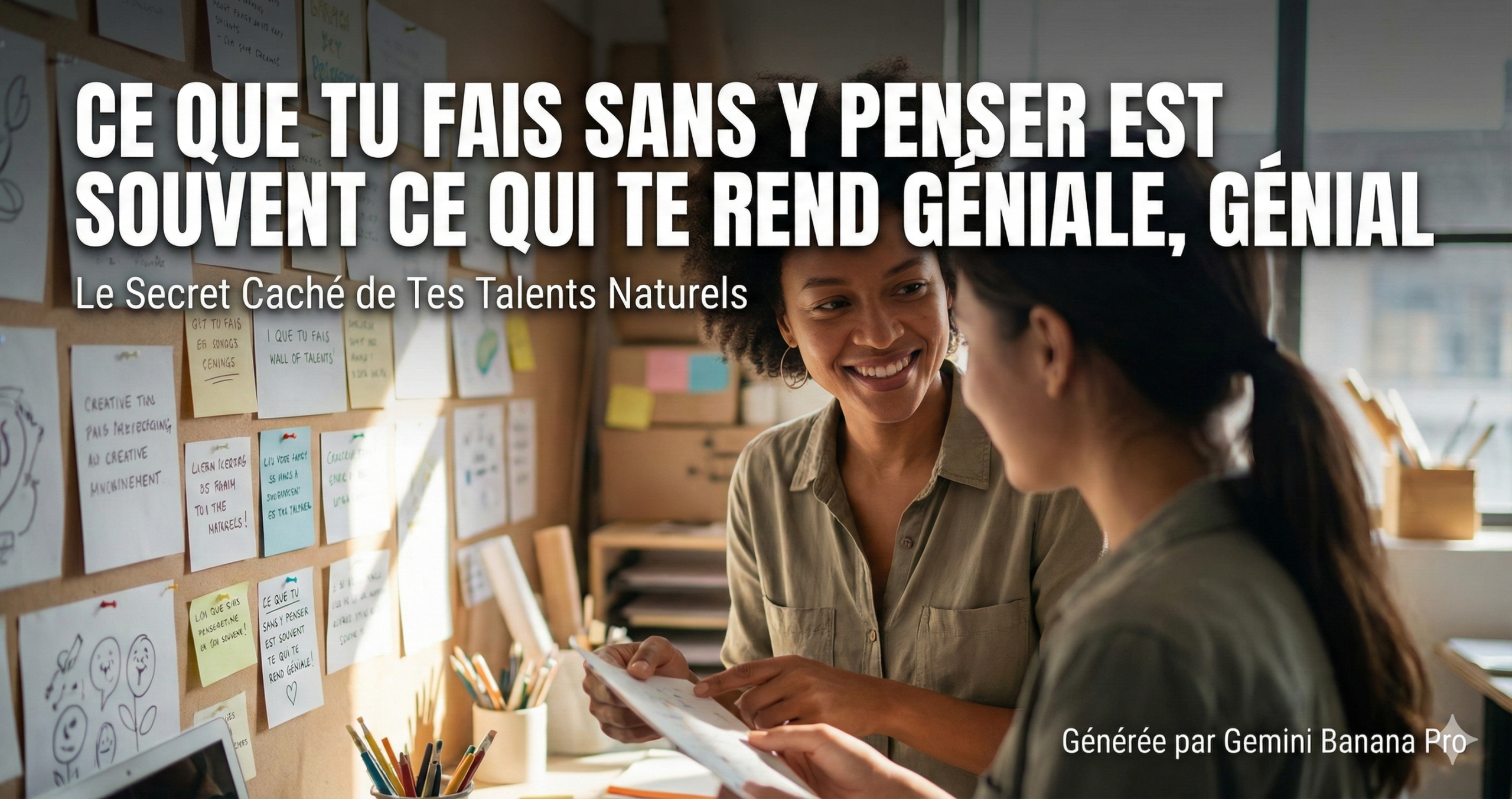 11 ce que tu fais sans y penser est souvent ce qui te rend géniale, génial