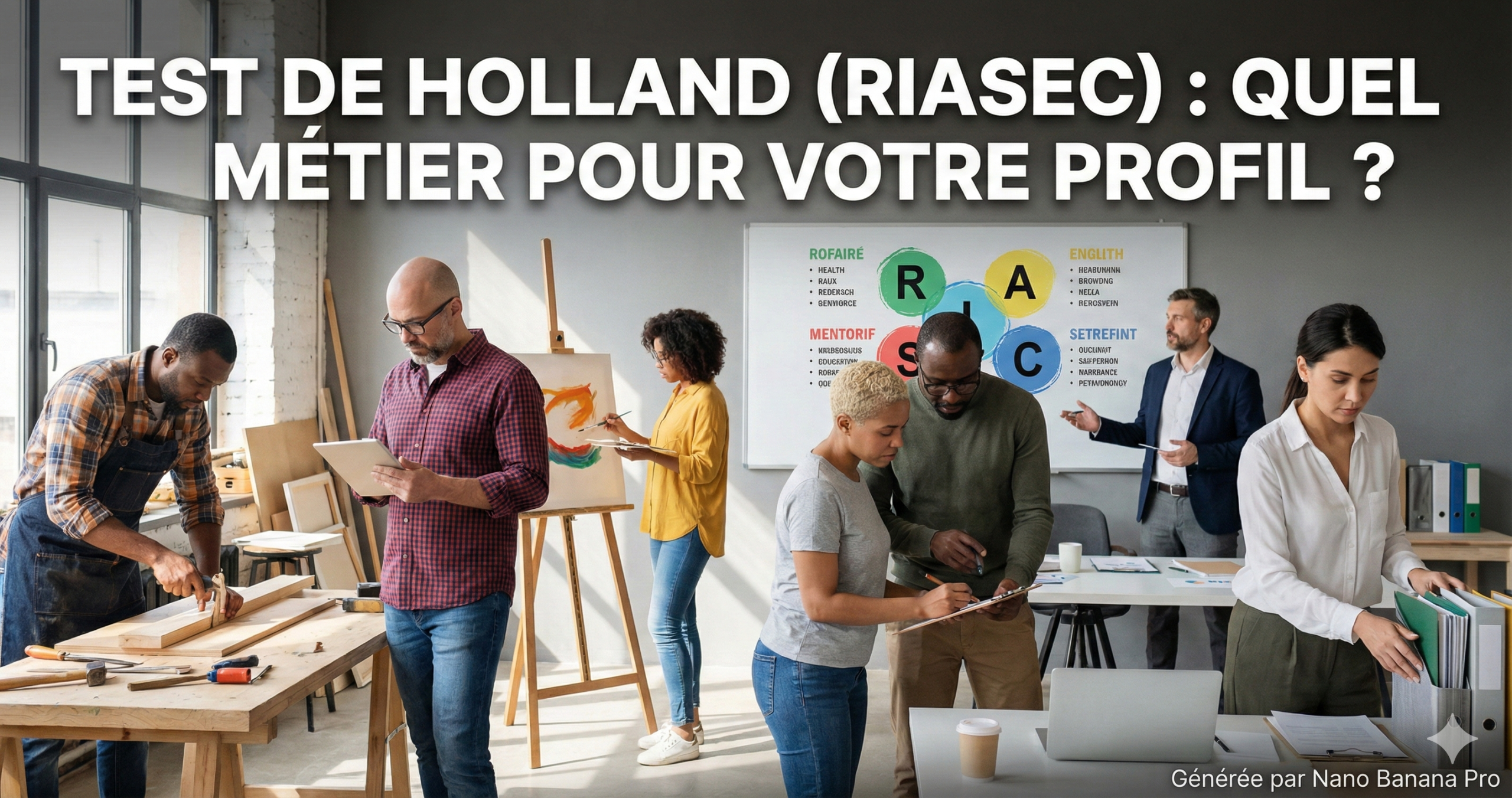 110 4.5 test de holland (riasec) quel métier pour votre profil post