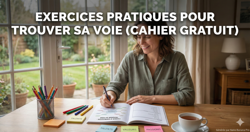 111 4.6 exercices pratiques pour trouver sa voie (cahier gratuit) post