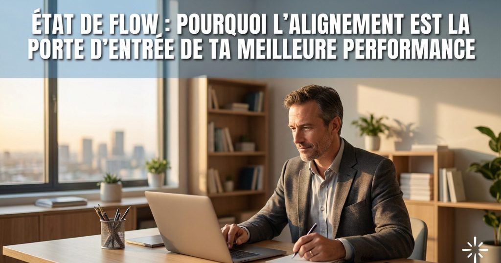 État de flow : pourquoi l'alignement est la porte d'entrée de ta meilleure performance