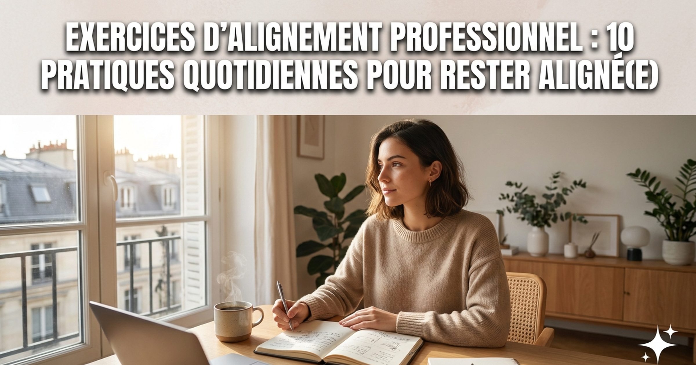 Exercices d'alignement professionnel : 10 pratiques quotidiennes pour rester aligné(e)