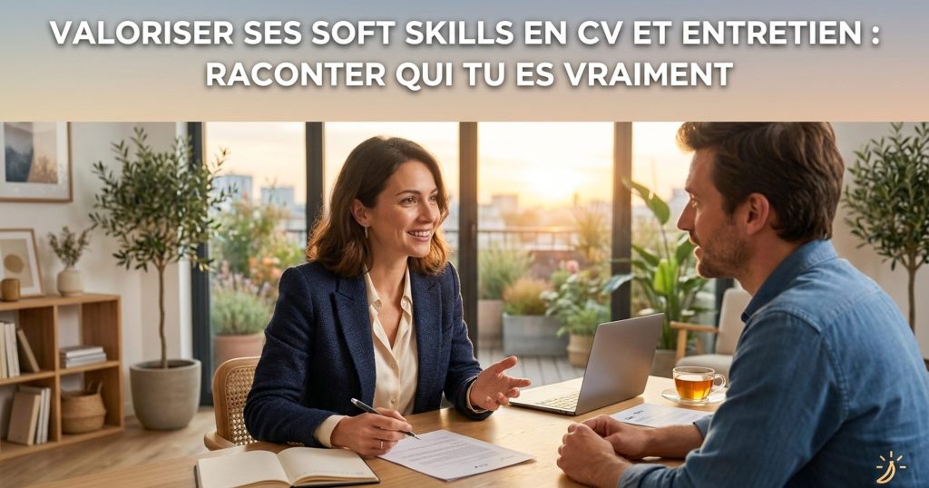 Valoriser ses soft skills en CV et entretien : raconter qui tu es vraiment