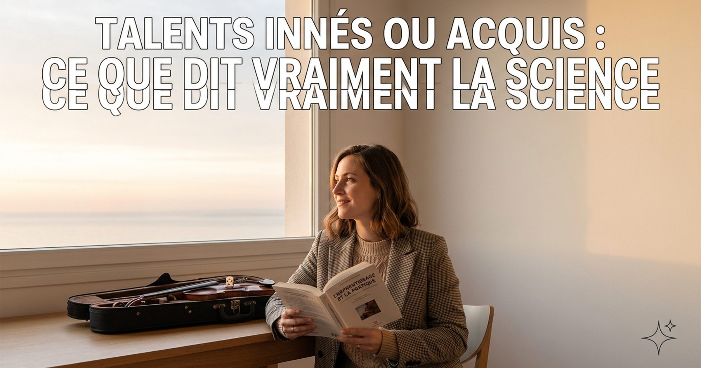 Talents innés ou acquis : ce que dit vraiment la science (et ce que ça change pour toi)