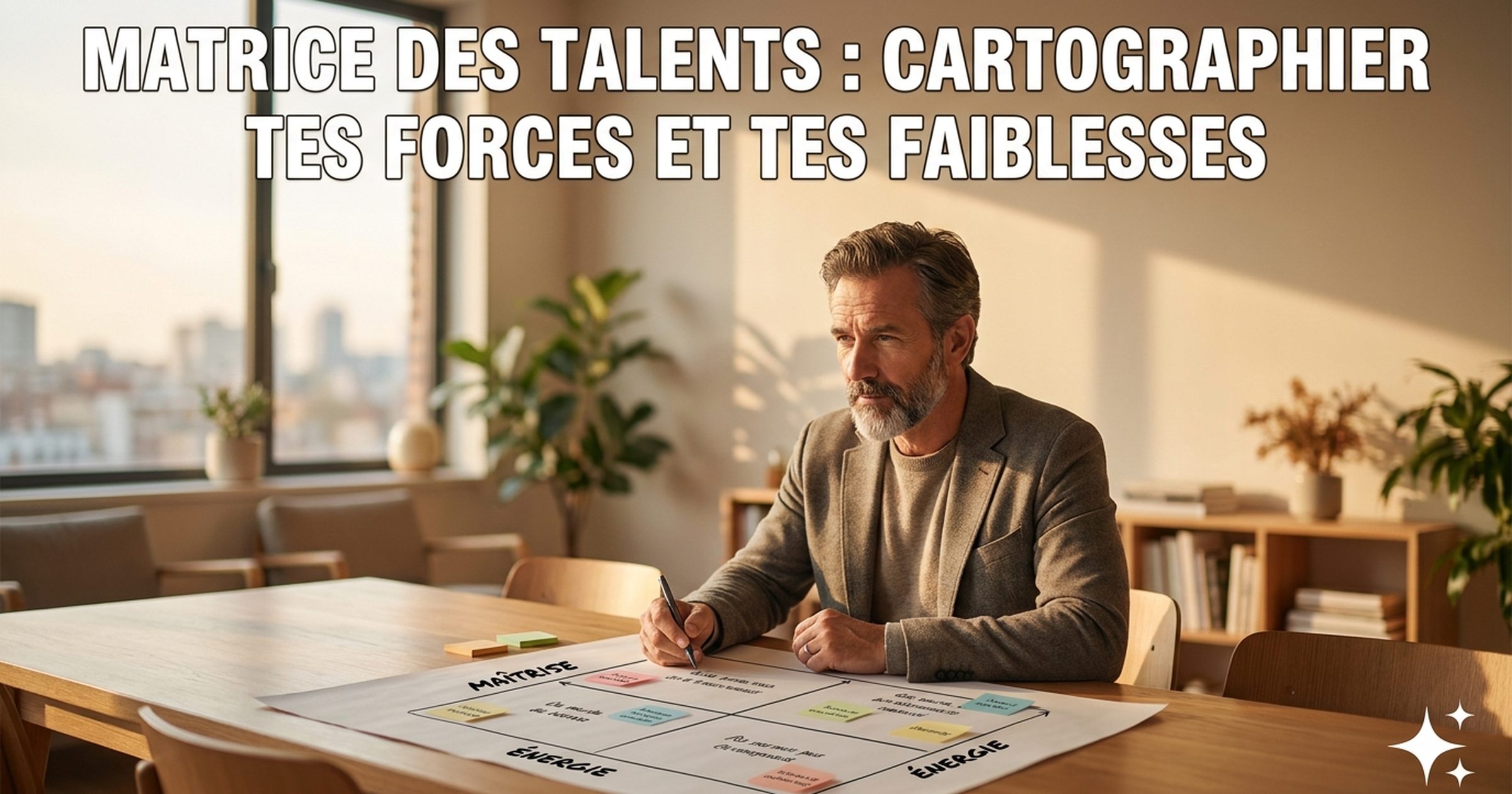 Matrice des talents : cartographier tes forces et tes faiblesses (et savoir où placer ton énergie)
