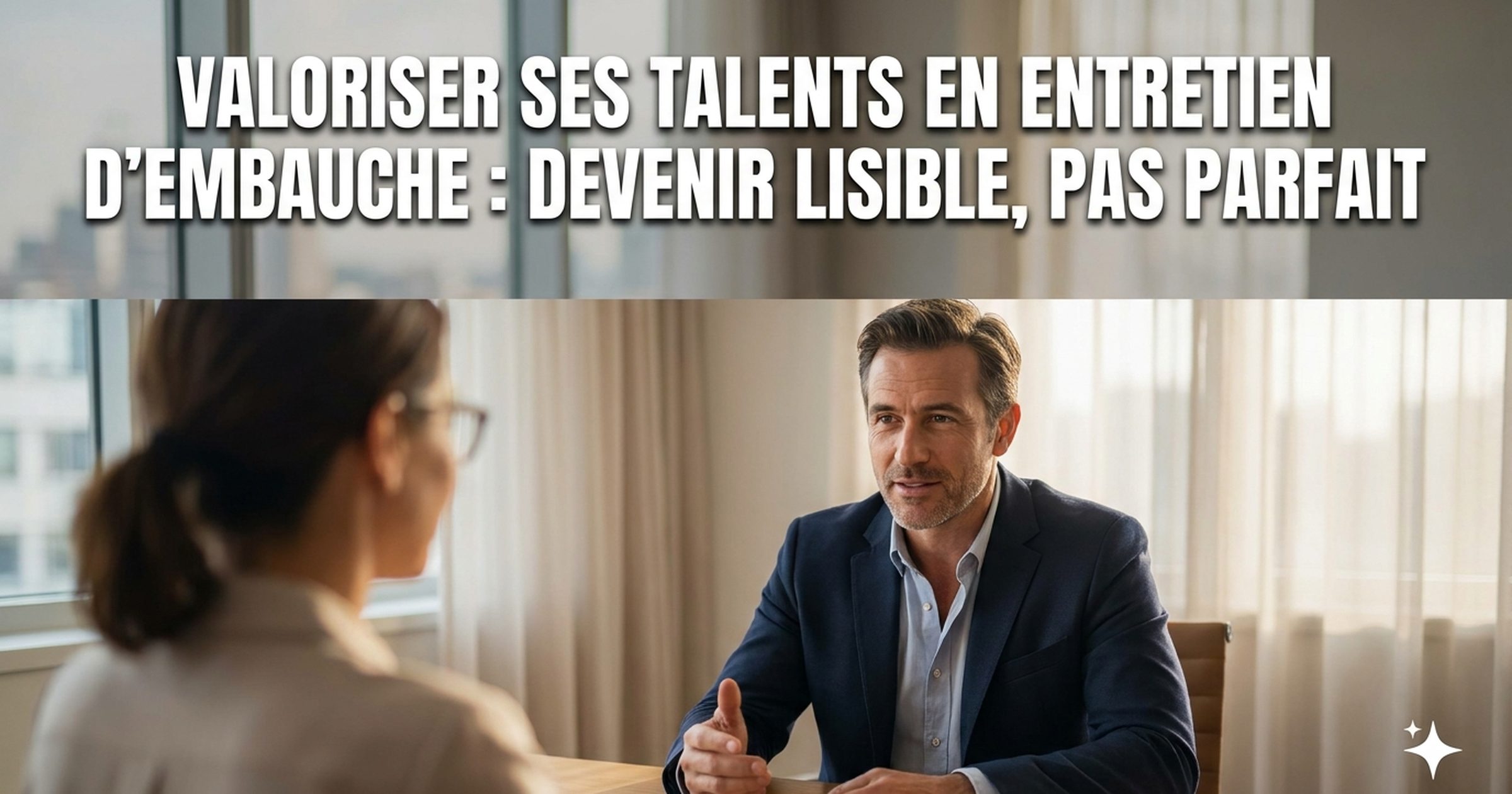 Valoriser ses talents en entretien d'embauche : devenir lisible, pas parfait