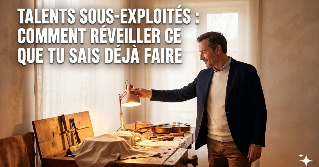 Talents sous-Exploités : comment réveiller ce que tu sais déjà faire