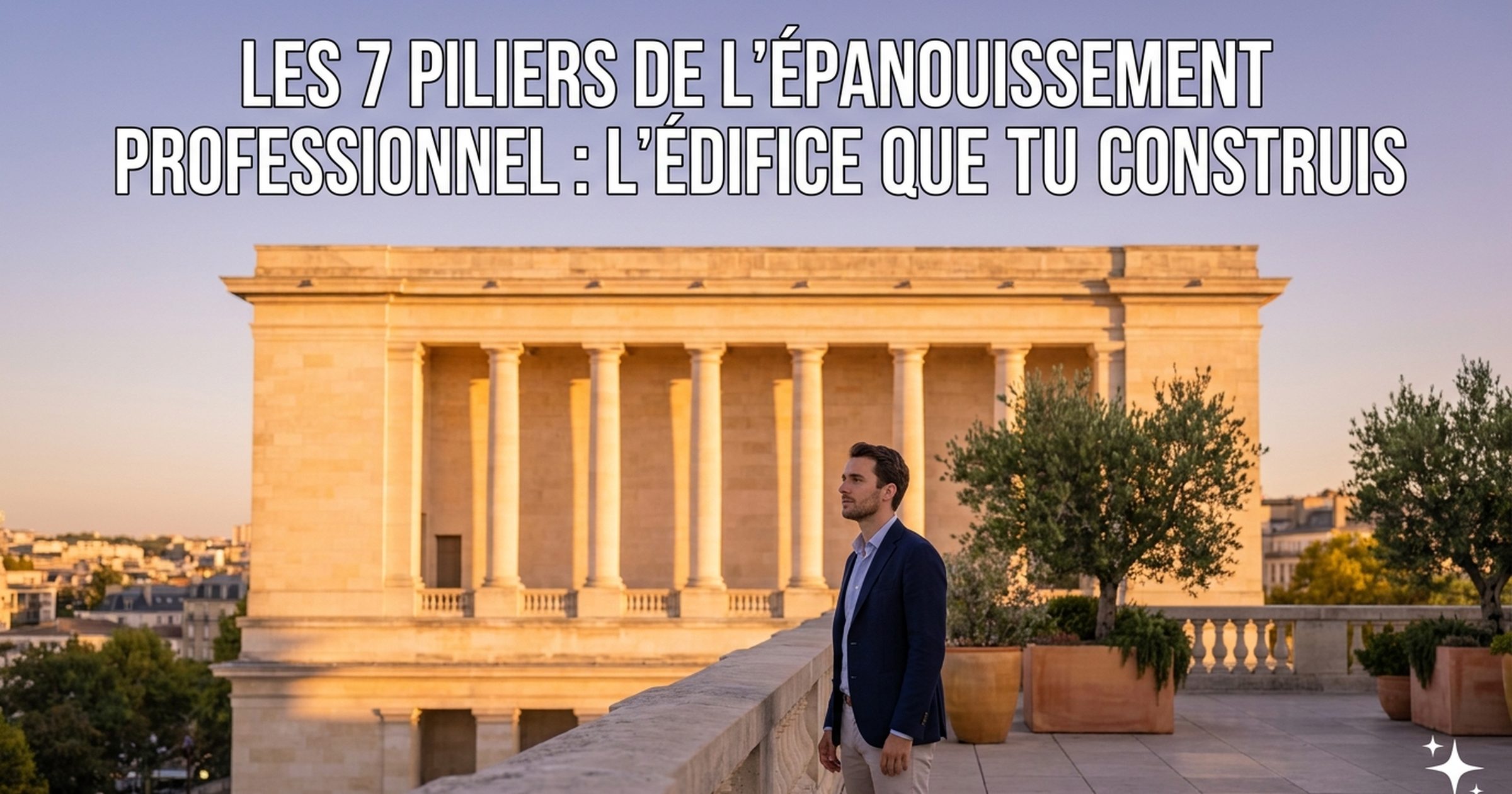 Les 7 piliers de l'épanouissement professionnel : l'édifice que tu construis