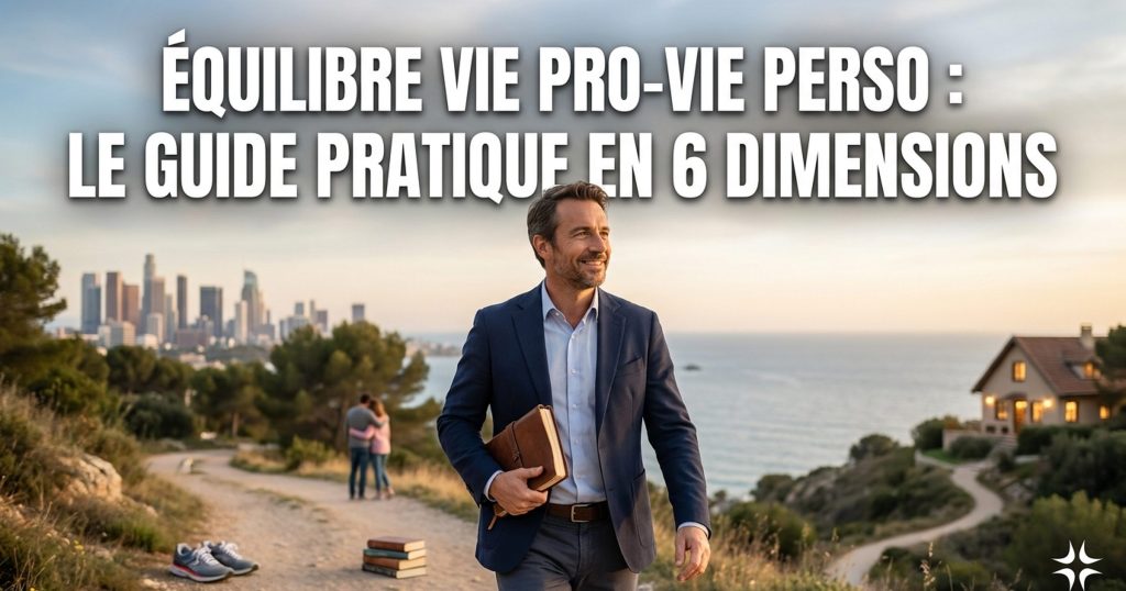 Équilibre Vie Pro-Vie Perso : Le Guide Pratique pour Tenir la Frontière