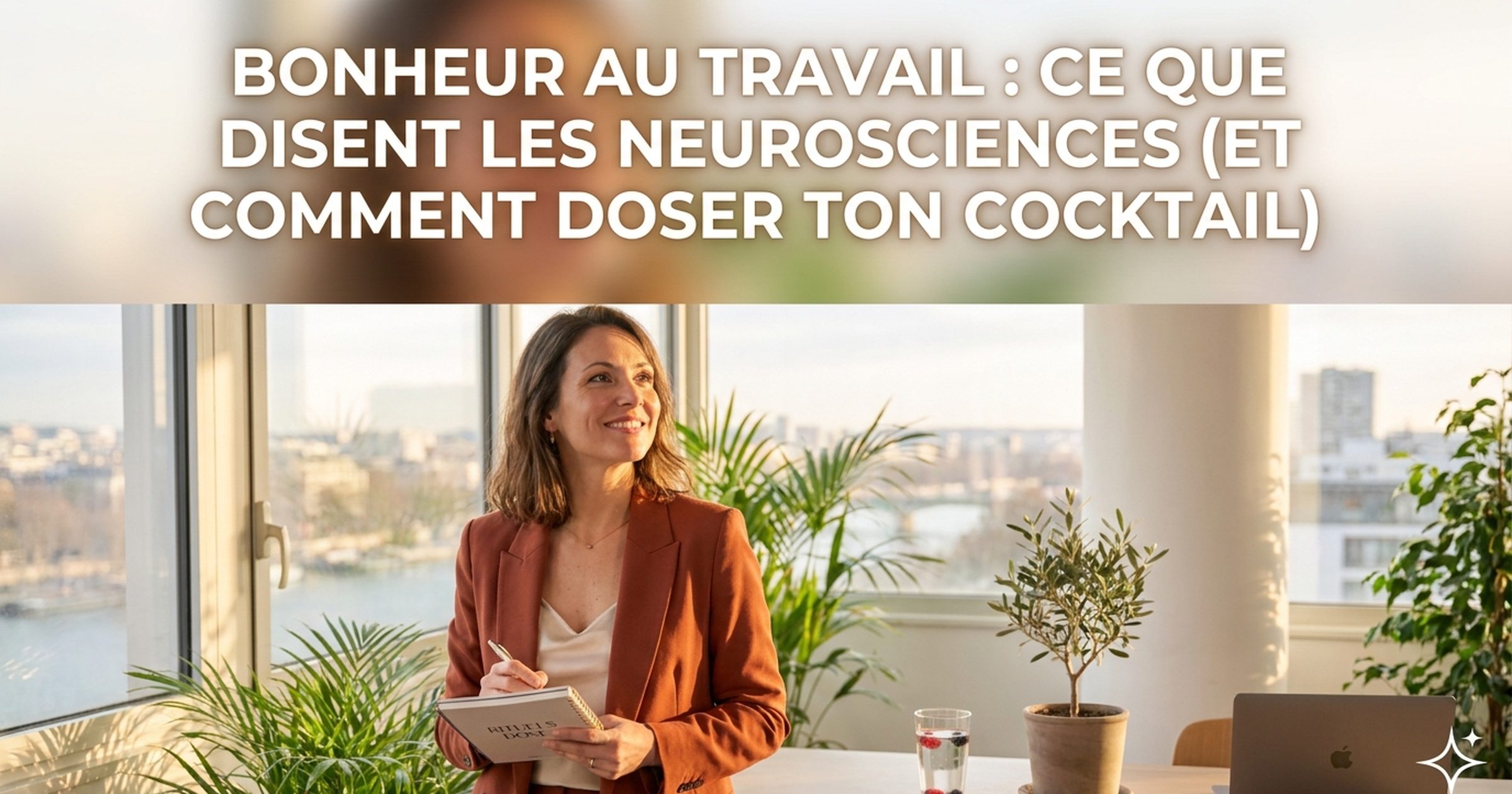 Bonheur au travail : ce que disent les neurosciences (et comment doser ton cocktail)