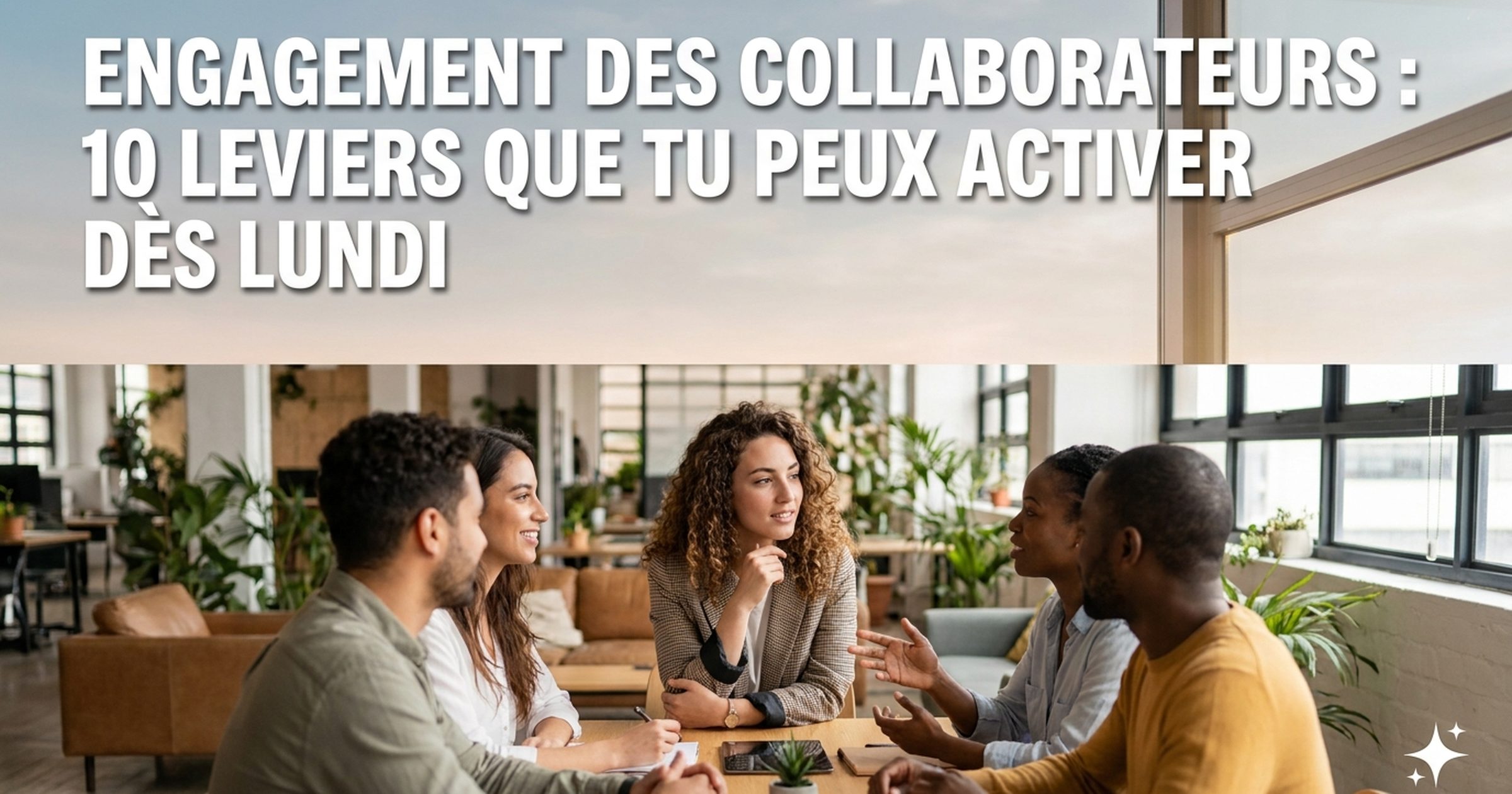 Engagement des collaborateurs : 10 leviers que tu peux activer dès lundi