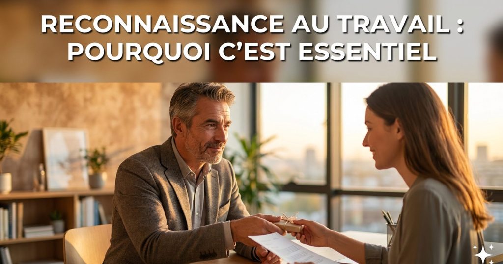 Reconnaissance au travail : pourquoi c'est essentiel (et comment la donner vraiment)