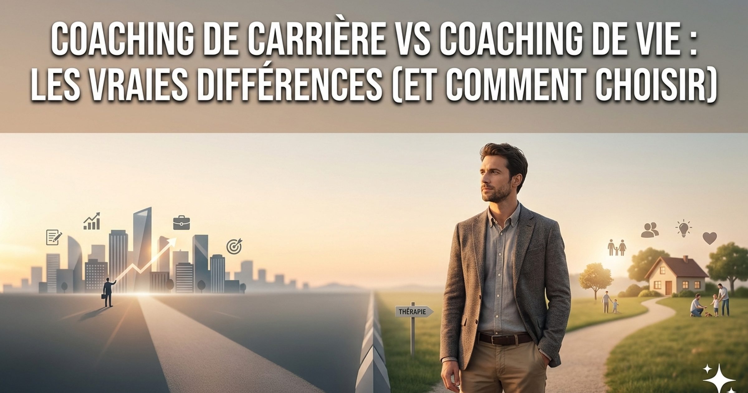 Coaching de carrière vs coaching de vie : les vraies différences (et comment choisir)