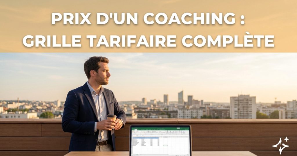 Prix d'un coaching : grille tarifaire complète