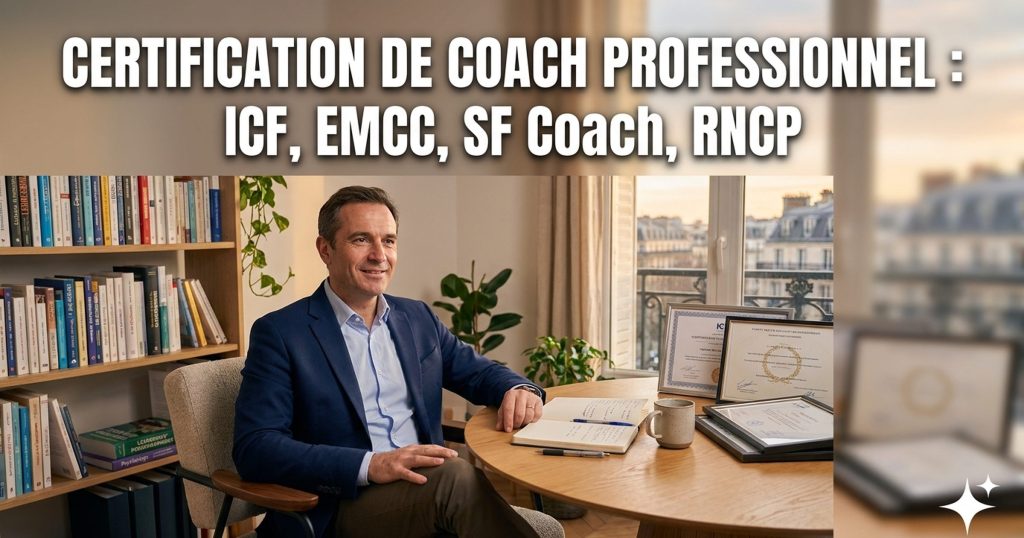 Certification de coach professionnel : ICF, EMCC, SF Coach, RNCP — comment vérifier qu'un.e coach est vraiment qualifié.e