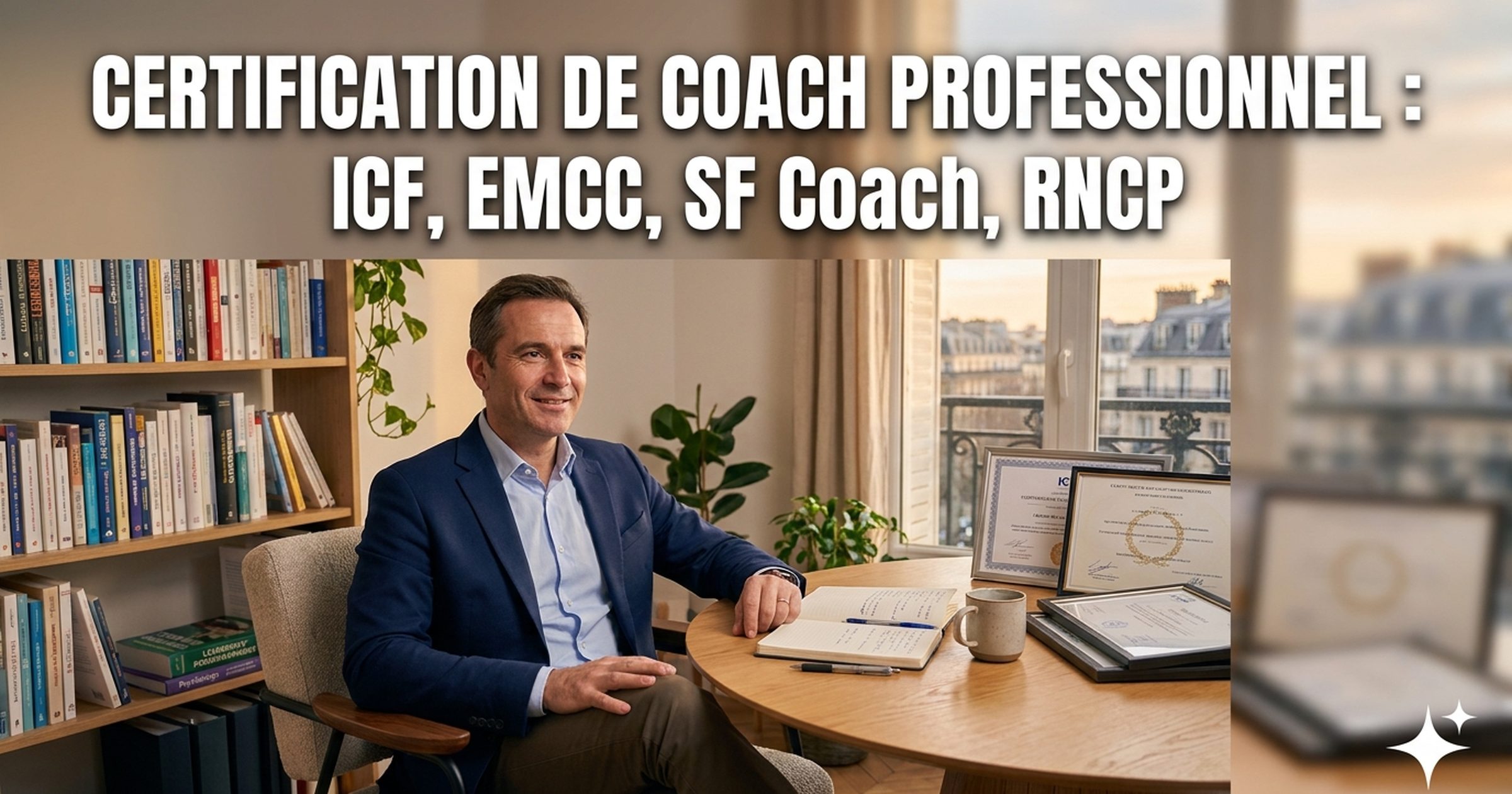 Certification de coach professionnel : ICF, EMCC, SF Coach, RNCP — comment vérifier qu'un.e coach est vraiment qualifié.e
