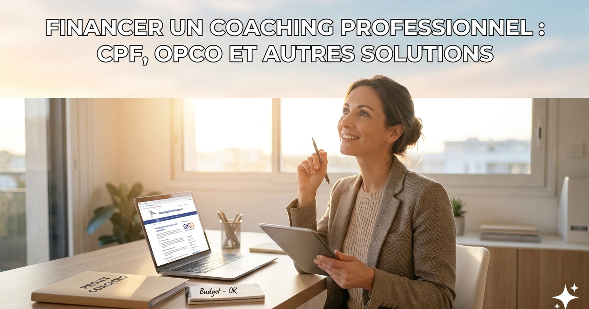 Financer un coaching professionnel : CPF, OPCO et autres solutions
