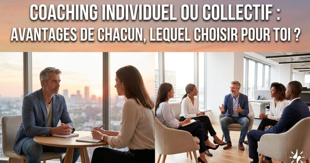 Coaching individuel ou collectif : avantages de chacun, lequel choisir pour toi ?
