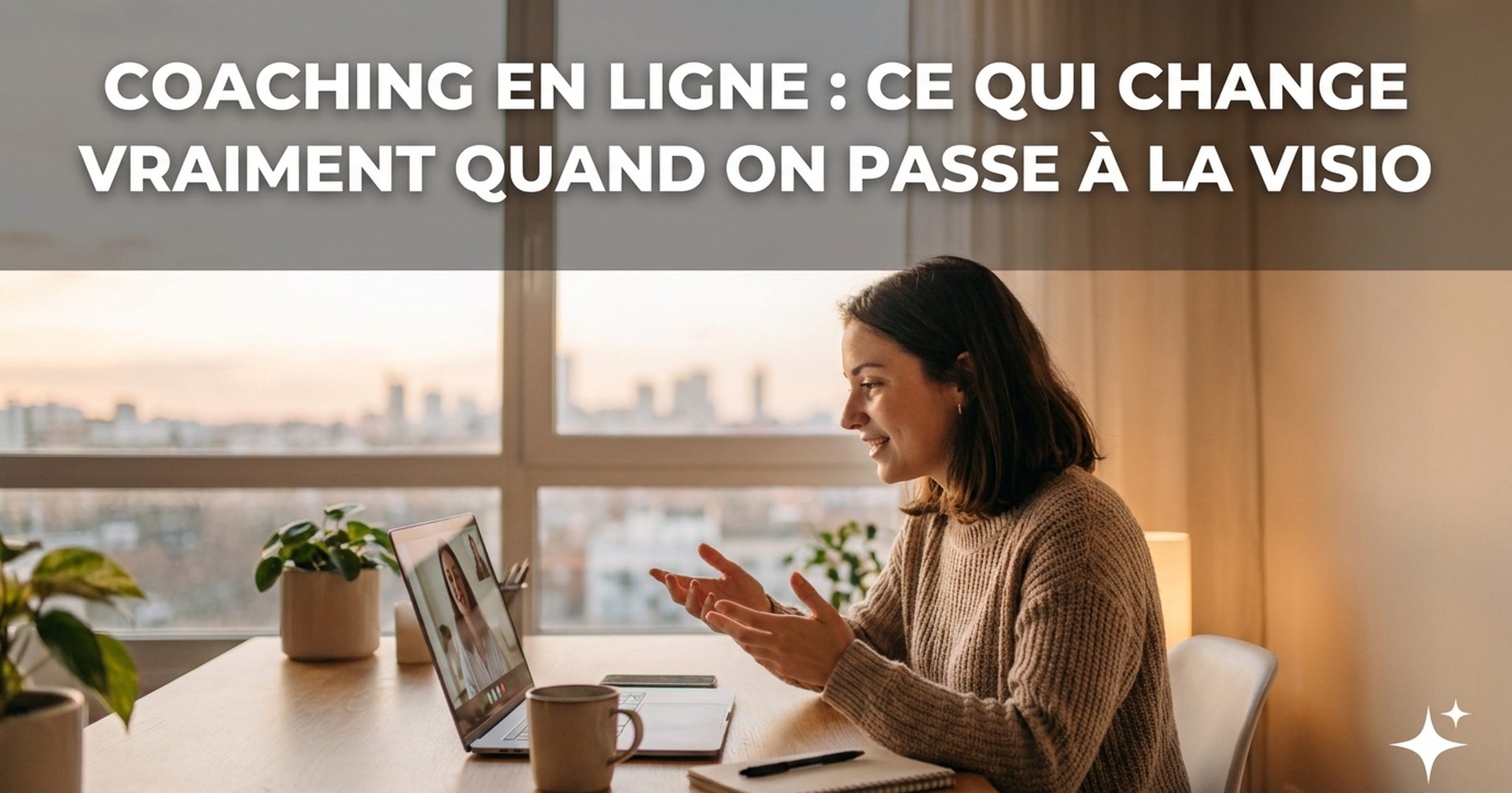 Coaching en ligne : ce qui change vraiment quand on passe à la visio