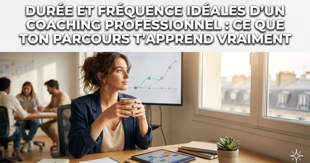 Durée et fréquence idéales d'un coaching professionnel : ce que ton parcours t'apprend vraiment
