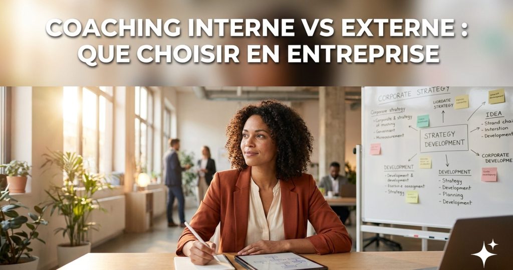 Coaching interne vs externe : que choisir vraiment en entreprise ?