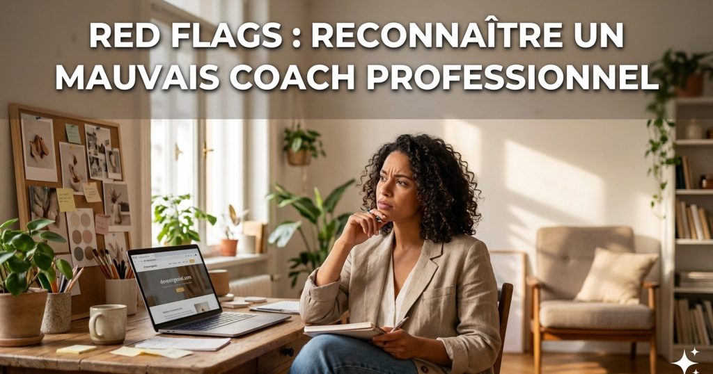 Red Flags : Reconnaître un Mauvais Coach Professionnel