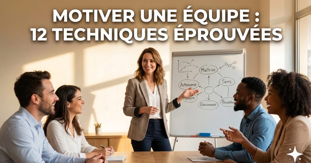 Motiver une Équipe : 12 Techniques Éprouvées