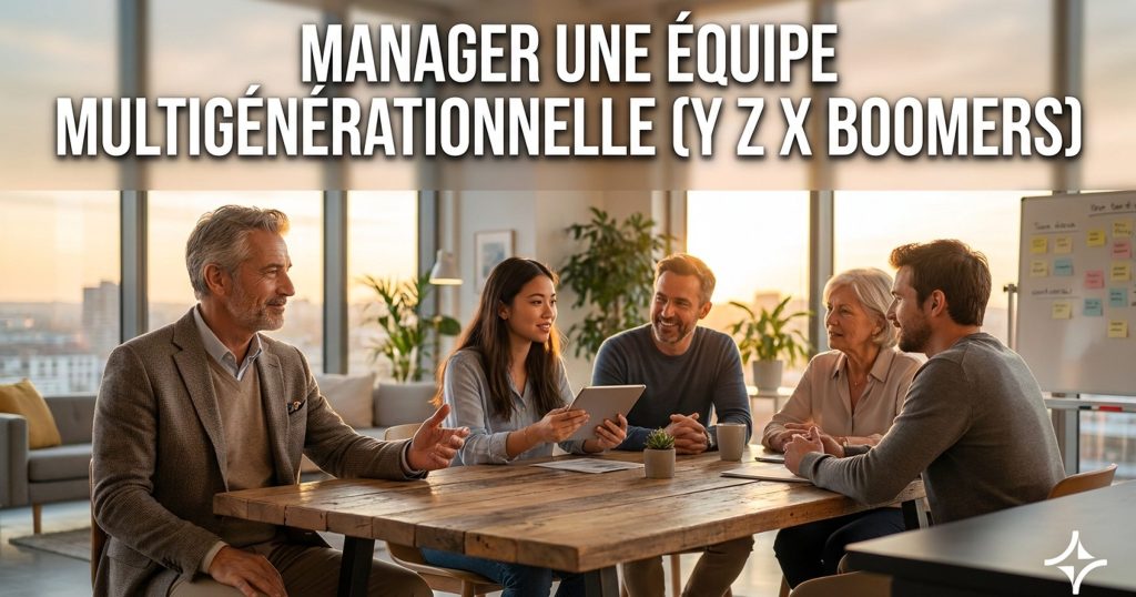 Manager une Équipe Multigénérationnelle : le Guide des 4 Générations