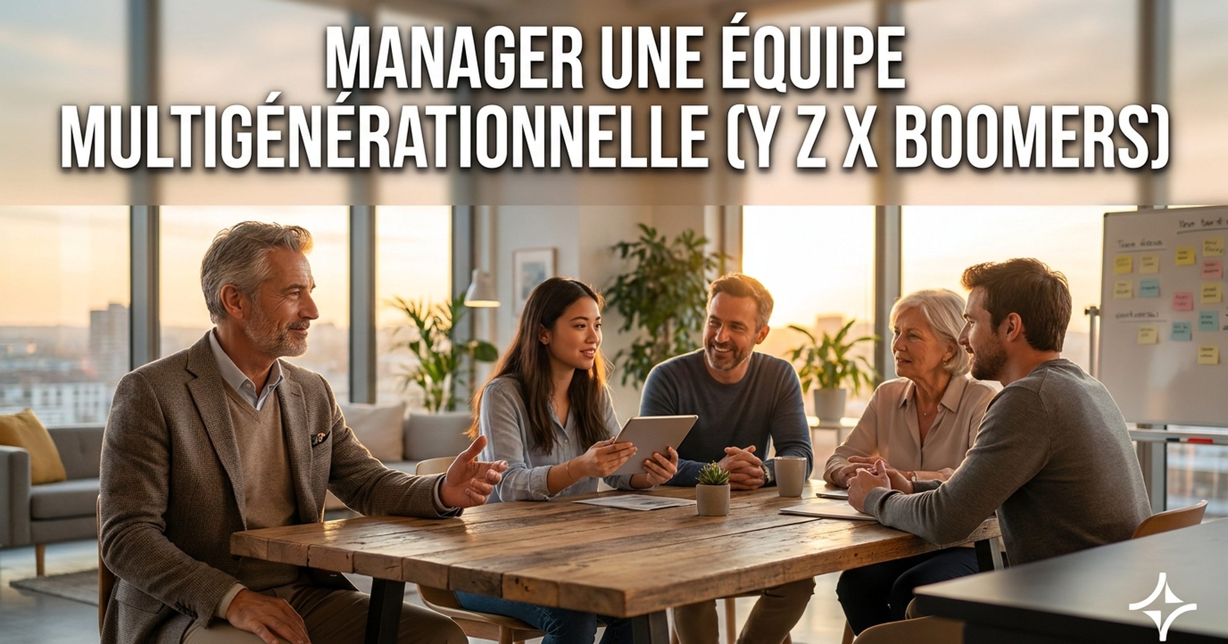 Manager une Équipe Multigénérationnelle : le Guide des 4 Générations