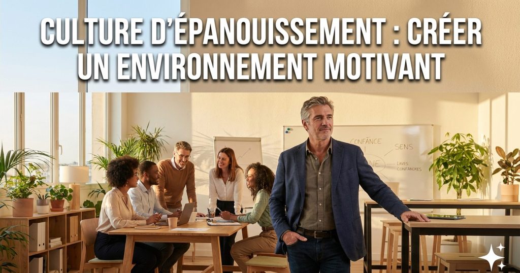 Culture d'Épanouissement : Créer un Environnement où Ton Équipe a Envie de Donner le Meilleur