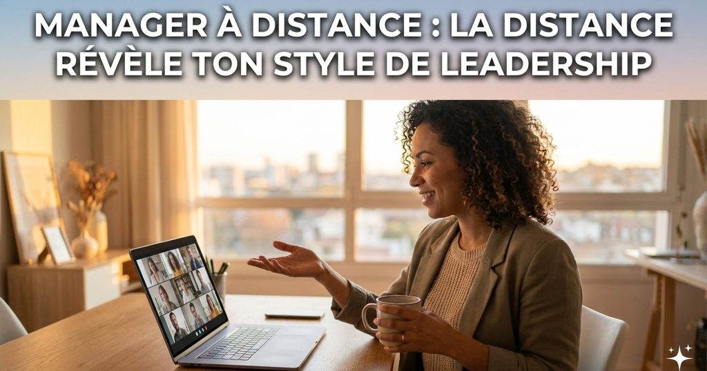Manager à distance : la distance révèle ton style de leadership