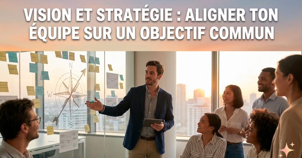 Vision et stratégie : aligner ton équipe sur un objectif commun