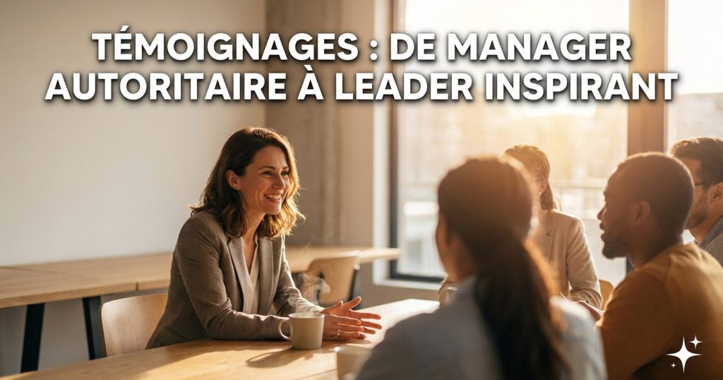 Témoignages : de manager autoritaire à leader inspirant