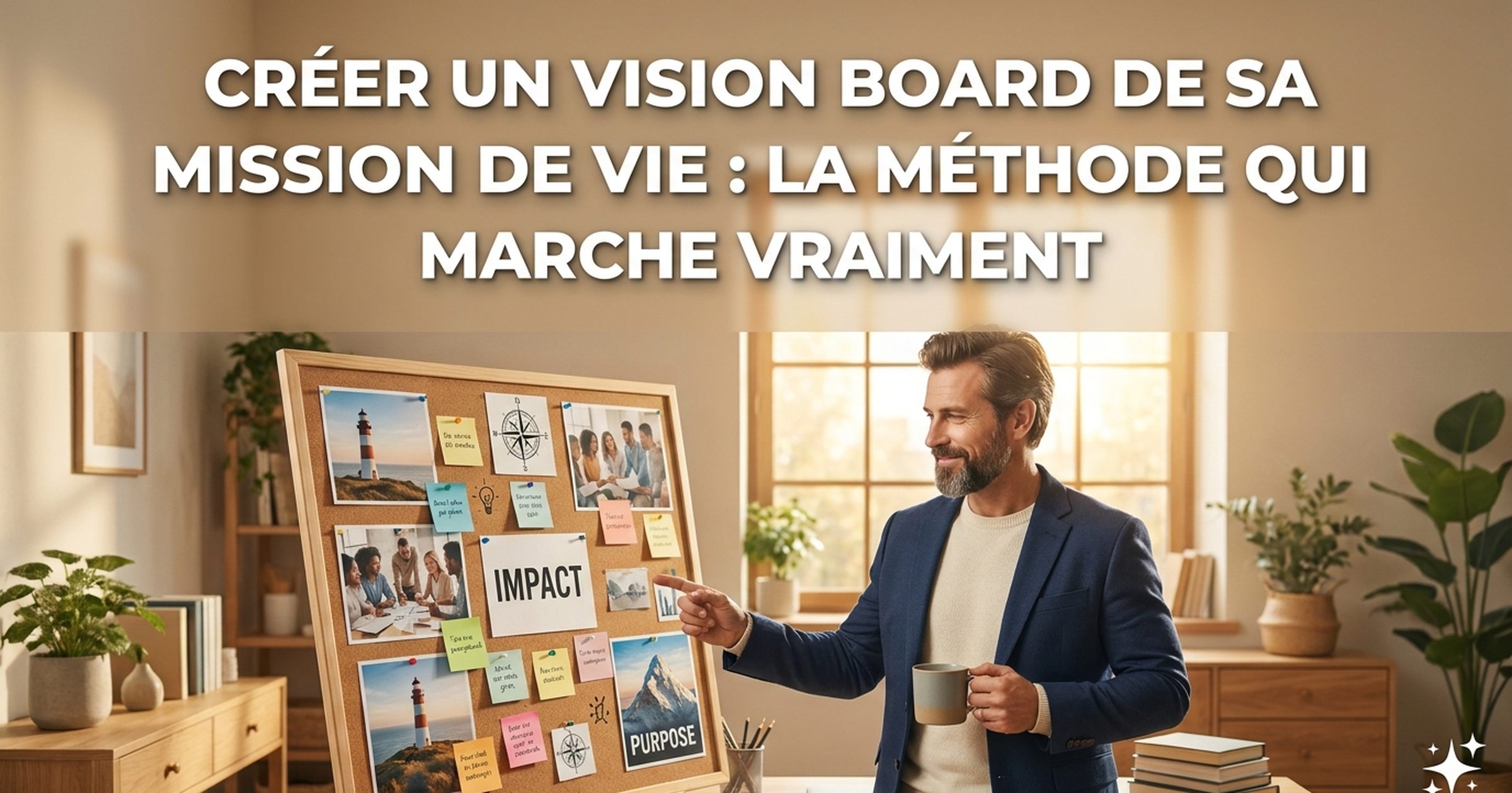 Créer un Vision Board de sa Mission de Vie : la Méthode qui Marche Vraiment