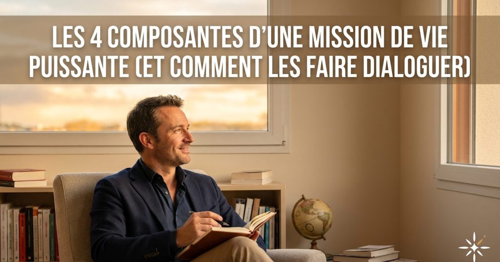 Les 4 composantes d'une mission de vie puissante (et comment les faire dialoguer)