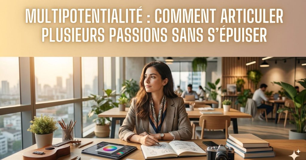 Multipotentialité : comment articuler plusieurs passions sans s'épuiser