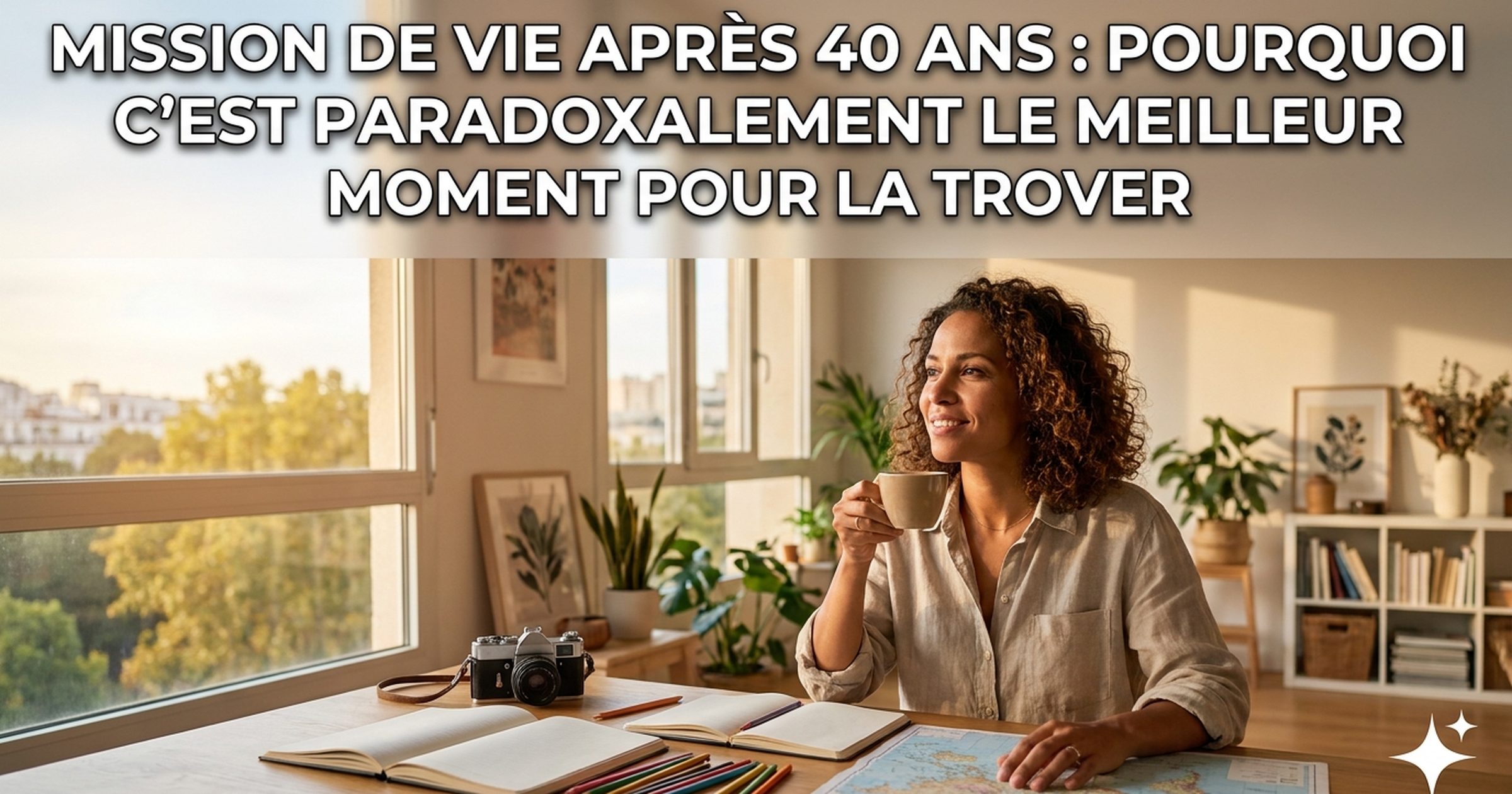Mission de vie après 40 ans : pourquoi c'est paradoxalement le meilleur moment pour la trouver