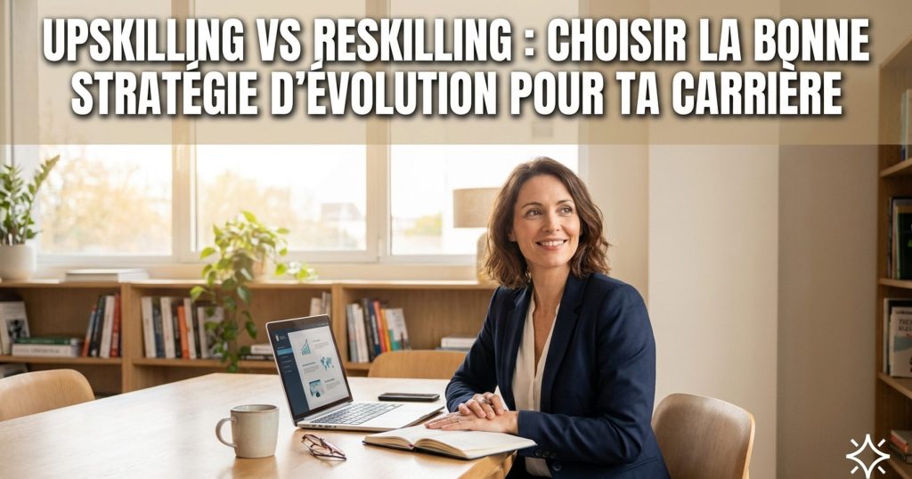 Upskilling vs Reskilling : choisir la bonne stratégie d'évolution pour ta carrière